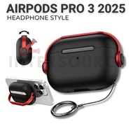 Airpods Pro3 2025 Case | Pro 3 | Pro 3rd Generation | Pro Gen 3 | Airpod Headphone Style Safety Lock