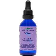 Eidon Ionic Minerals Liquid Zinc Concentrate - Ionic Zinc Supplement Drops for Adults and Kids, Supp