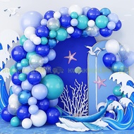 Birthday Arch Decoration Package Arch Balloon Happy Birthday Set Ocean Theme Character Sea