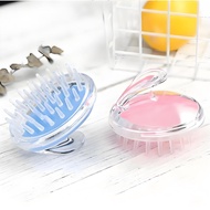 [COD] Silicone Shampoo Brush Hair Scalp Massager Manual Dandruff Itching Shampoo Massage Washing Hai
