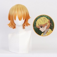 COSER KING Agatsuma Zenitsu Hóa Trang Anime Demon Slayer: Kimetsu No Yaiba Cosplay Hóa Trang Kamado 