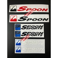 Sticker spoon Sticker kereta