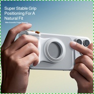 【Magnetic Phone Mount & Remote】 Adjustable Handheld Stabilizer with Zoom Control for iPhone Android