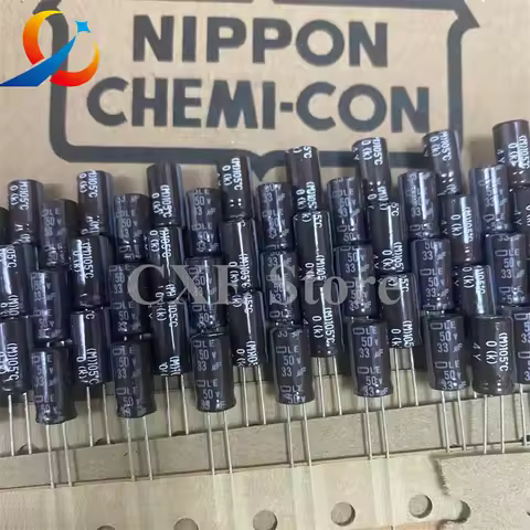 20PCS LE 50V33UF Volume 6.3X11MM NCC Electrolytic Capacitors ELE-500ETD330MF11D 33UF 50V NEW