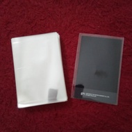 [100 pcs] 6x9cm photocard packing sleeve thick plasticBENING non seal opp mica 6cmx9cm 6x9 cm mica p