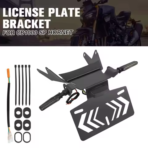 CB1000 License Plate Holder For Honda CB 1000 Hornet SP 2025 up Motorcycle Rear Tail Frame Fender El