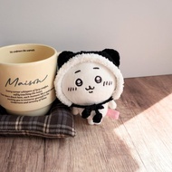 小貓帽-黑貓 | 娃衣 吉伊卡哇 ちいかわ Chiikawa 10cm適用