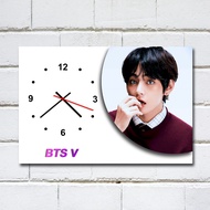 Jam dinding bts dynamite hiasan dinding v suga  jhope jungkook jin jimin rm wall decor pajangan