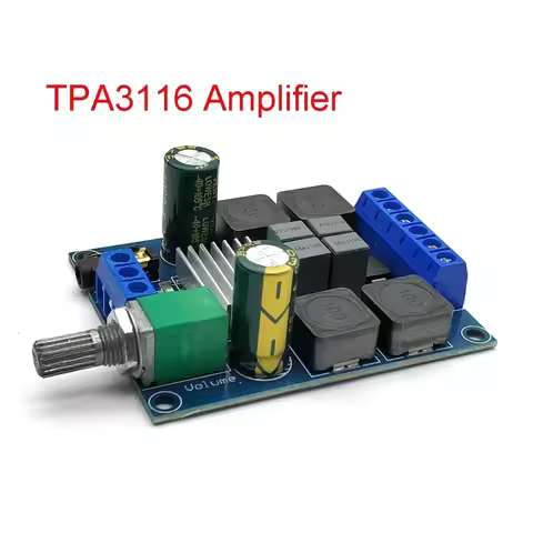 TPA3116 D2 TPA3116D2 50W X 2 High Power Digital Audio Music Amplifier Board Stereo Amplifier Speaker