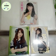 Photocard Oshima Yuko Official AKB48