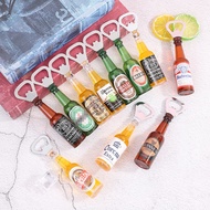 Creative Beer Bottle Opener Home Personalized Trendy Refrigerator Sticker Mini Beer Starter 8.12