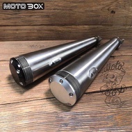 Xinyuan 400/440 Ranger 250SR UK400 UK400 Empire Borg CG125 Modified Trap Exhaust Pipe