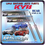 ( 1Pair ) Proton Waja , Gen2 , Persona Old Rear Shock Absorber Heavy Duty RS ULTRA KAYABA KYB