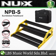 NUX NPB-S Bumblebee Manageable Pedal Train Pedalboard with Board Bag - Small (NPBS)