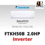 Daikin SMARTO Premium R32 Inverter 2.0HP FTKH50A/RKU50F-3WMY-L