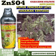 Pupuk Obat Layu Akar Batang Daun Tanaman Kentang Paling Ampuh ZNSO4 GAZA Zink Sulfate Pupuk Anti Jam