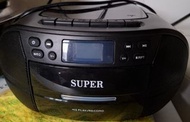 Super 手提卡式帶CD播放器