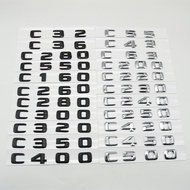 Trunk Emblem Badge Logo For Mercedes Benz W203 W204 W205 C32 C36 C43 C63 C55 C200 C220 C250 C280 C32