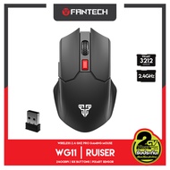 FANTECH รุ่น WG11 CRUISER Wireless 2.4GHZ PRO Silent GAMING MOUSE เมาส์เกมมิ่งไร้สาย ปิดเปิดได้ คลิก