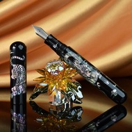 CYPRESS【螺鈿-四神獸-特製筆型】匠心獨具 獨家工藝 陰刻鑲嵌