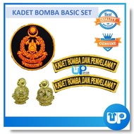 Kadet Bomba Basic Set Kokurikulum Lencana Uniform