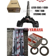 LC135 V1 V2 V3 V4 V5 V6 V7 LC 135 V2 5SPEED T FORK STEP SUB STEERING FORK LC135 ORIGINAL YAMAHA