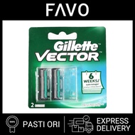 Gillette Vector - 2 Cartridges