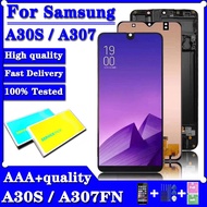 100%Test Display For Samsung Galaxy A30s LCD For A307 A307FN A307G A307GN A307GT LCD Touch Screen Digitizer Assembly Replacement
