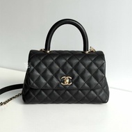 99新🆕Chanel 香奈兒 Coco Handle 小號 黑金