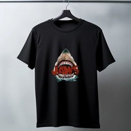 Jaws Shark Shirt Premium Tshirt Cotton 100% 30S
