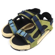 成色極佳 △DIOR Homme 21ELS Atlas 麂皮CD標誌繩底涼鞋，卡其色、黑色、海軍藍配色，42碼，含鞋盒和防塵袋，義大利製造