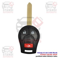 TOMBOL Nissan March 3 Button Key Shell Housing Remote Casing