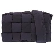 近全新 Bottega Veneta Padded Tech Cassette Maxi Intrecciato R00310485Q 尼龍海軍藍單肩包 1179 [二手] BOTTEGA VENET