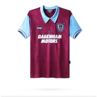 1995 1997 West Ham United Retro Home Away soccer Shirt 95 97