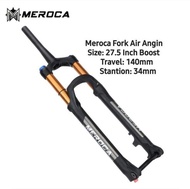 MEROCA FORK AIR 27.5 INCH BOOST TA REBOUND TAPER FORK GARPU SEPEDA MTB