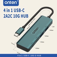 ONTEN/ 欧腾 USB 3.2 Gen 2 Type-C Hub ,2A2C,10G USB-C 10G HUB