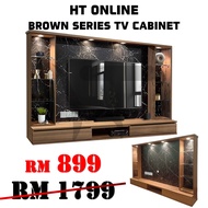 HT ONLINE 8ft Modern TV Cabinet  Wall Mounted Tv Cabinet  Hall Cabinet Kabinet TV Gantung Rak Tv
