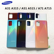 100% New AAA+ Housing For Samsung Galaxy A31 SM-A315 A51 SM-515 A71 SM-A715 2020 Battery Cover Repai