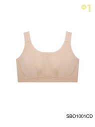 Sabina เสื้อชั้นใน Invisible Wire (ไม่มีโครง) รุ่น Function Bra รหัส SBO1001 สีเนื้อเข้ม