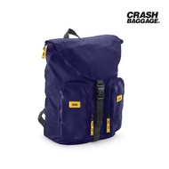 CRASH BAGGAGE กระเป๋าเป้สะพายหลัง รุ่น RUCKSACK สีกรมท่า
