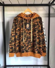 เสื้อกันหนาวฮู้MC ลายพราง