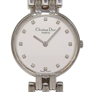 นาฬิกา Christian Dior Bakira รุ่น D44-120 ตัวเรือนสแตนเลสสตีล ระบบควอตซ์ แสดงเวลาแบบอนาล็อก หน้าปัดส