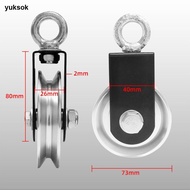 yuksok Swivel Pulley 61lbs Home Fitness im Turnhalle Workout Equipment Build   Pulleys Lifting Rope 