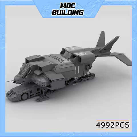MOC Building Blocks UCS Military Series Army Ud-4l Aliens M577 Apc Armored Vehicle Set Toys DIY Asse