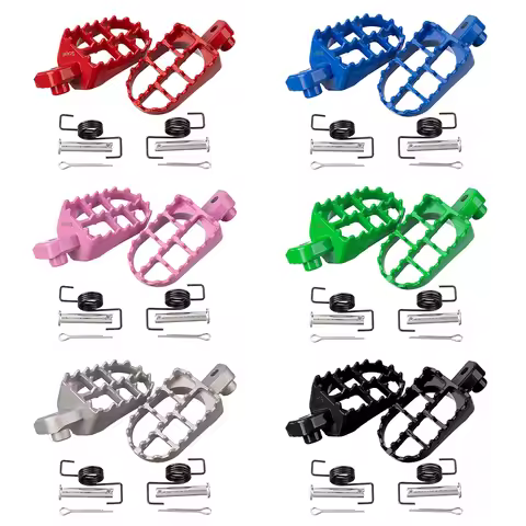 Cycling off-road motorcycle pedal modification accessories, Gaosai aluminum pedal pedal, front footr