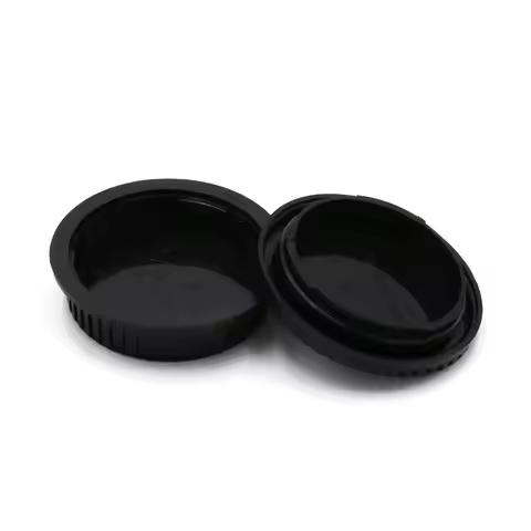 1Set Cap Set Camera Cap Cover Camera Lens Photography Accessories Rear Lens Cap for Canon 700D70D 6D