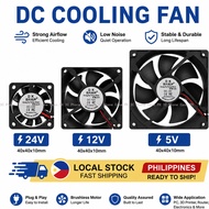 Brushless DC Cooling Fan 5V 12V 24V Industrial Sleeve Bearing For CPU CASE 3D printer Cooler Fans