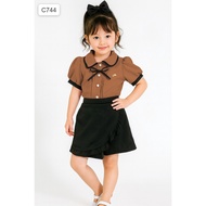D4 Zaraa Girls Skirt Pants Set C744