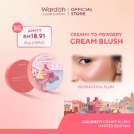 Wardah Colorfit Cream Blush-Lightweight, Creamy Texture, Easy to Blend and Buildable