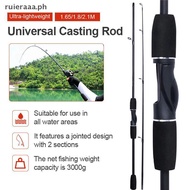 ruieraaaPET 1.65M 1.8M 2.1M Ultralight Fishing Rod M Fishing Rod Carbon Hard Adjustable Insertion Lu